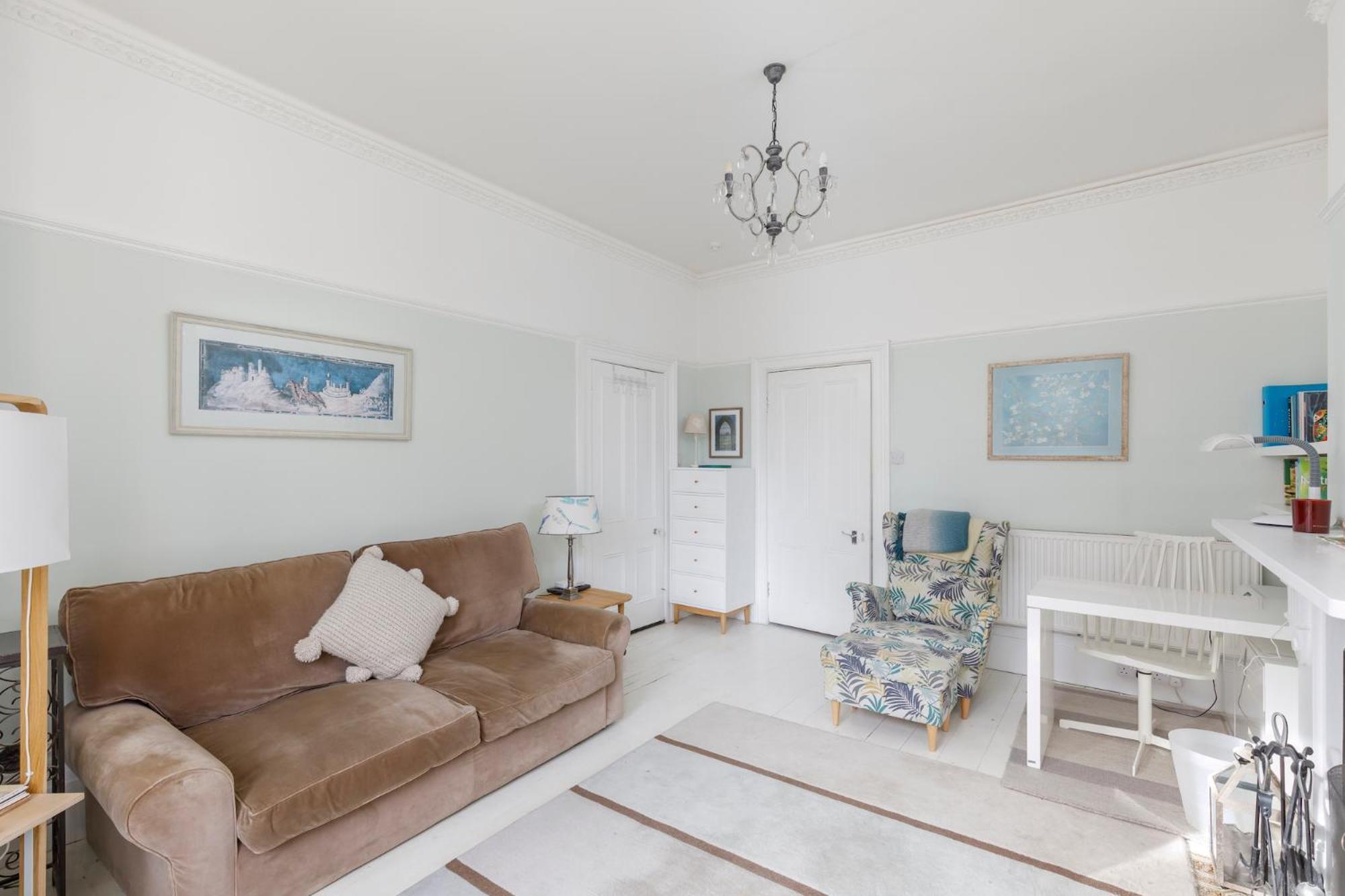 Central Hove Flat W Large Garden Bagian luar foto