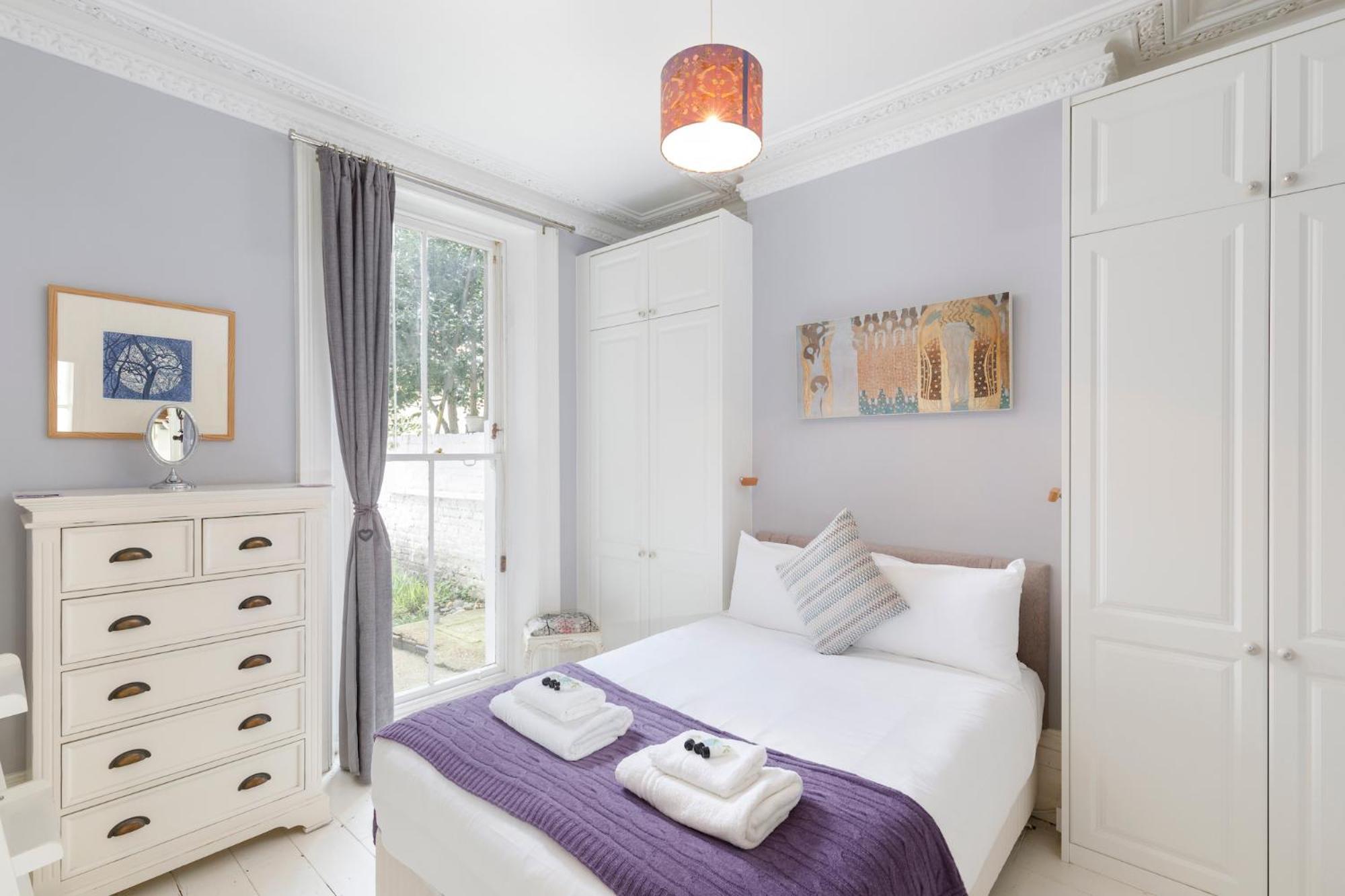 Central Hove Flat W Large Garden Bagian luar foto
